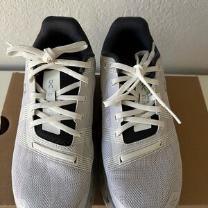 ON Women's White and Black Athletic Shoes